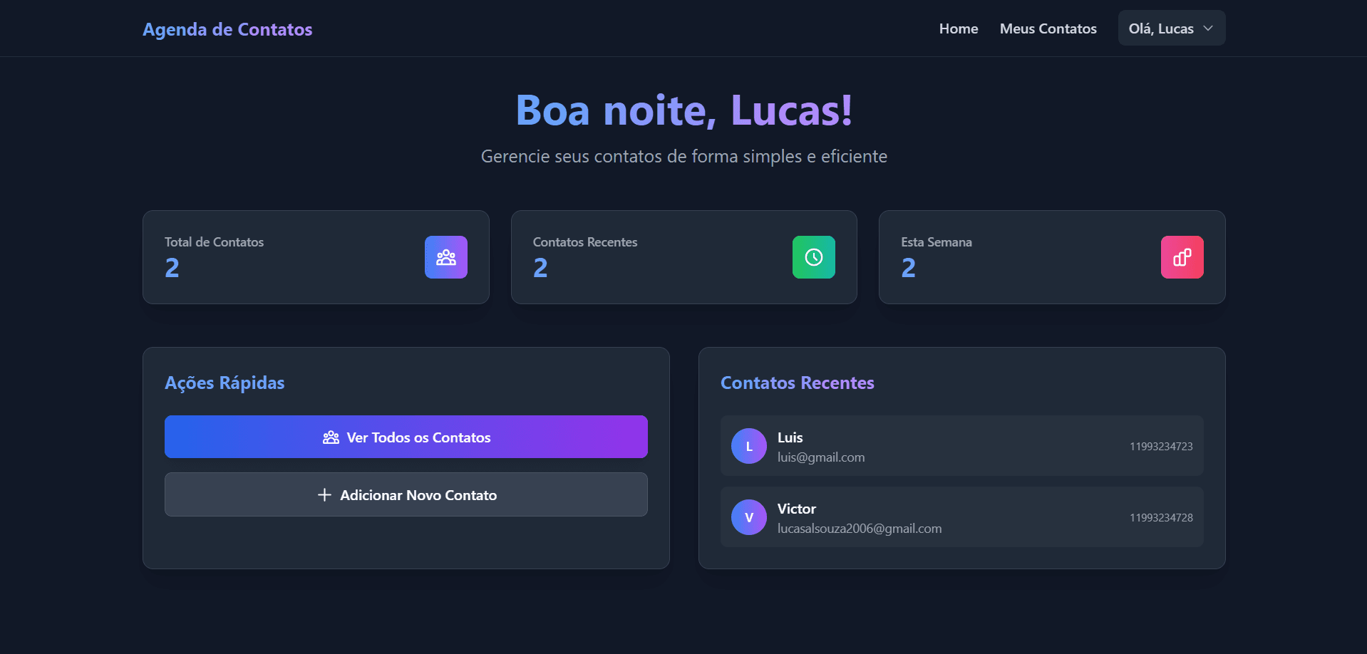 Agenda de Contatos - Imagem 3